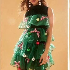 Forever 21 Christmas Tree Dress